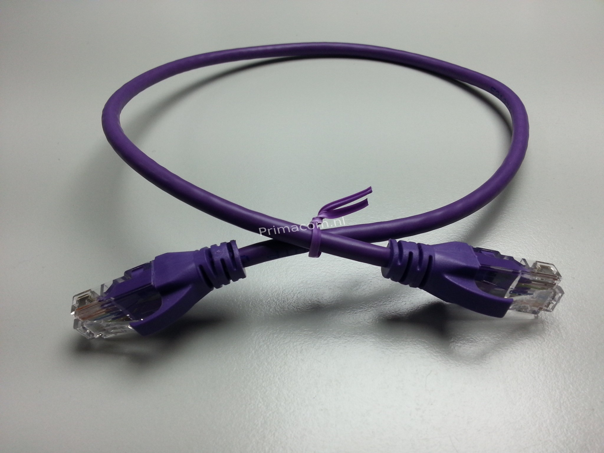 PP-6030/M CAT6 UTP 3 M Purple Patch Cable PVC, AWG 26/7