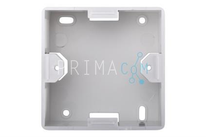 DN-93803 Surface mount box for faceplates 80x80x42 mm, color pure white