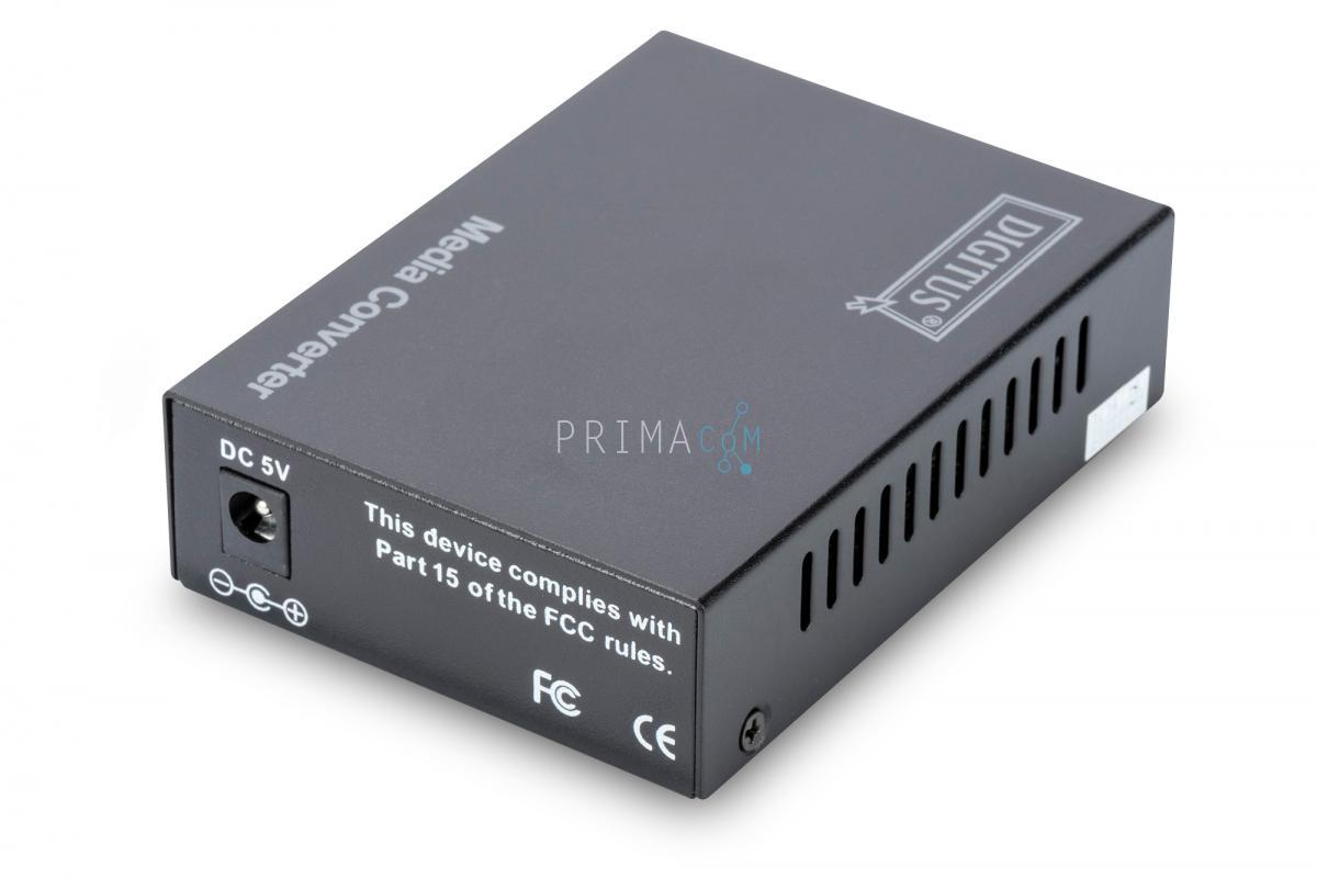 Fast Ethernet Media Converter, Multimode SC connector, 1310nm, up to 2km