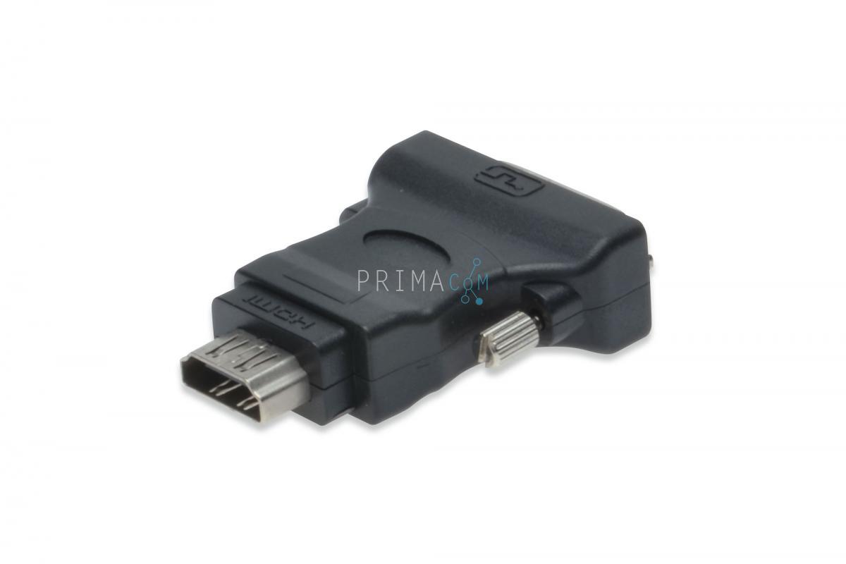 DVI Adapter, DVI(18+1) - HDMI type A M/F, DVI-D single link,HDMI 1.3 compatible,