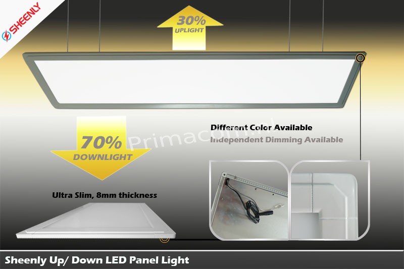 Led panel up/down 55Wpure white 6000K incl. montage set