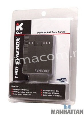 MH USB syncbox. PTP LED USB female ports
