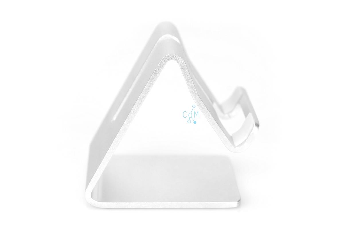 DA-90419 Smartphone and Tablet Stand in elegant aluminum design for devices up to 10” display size