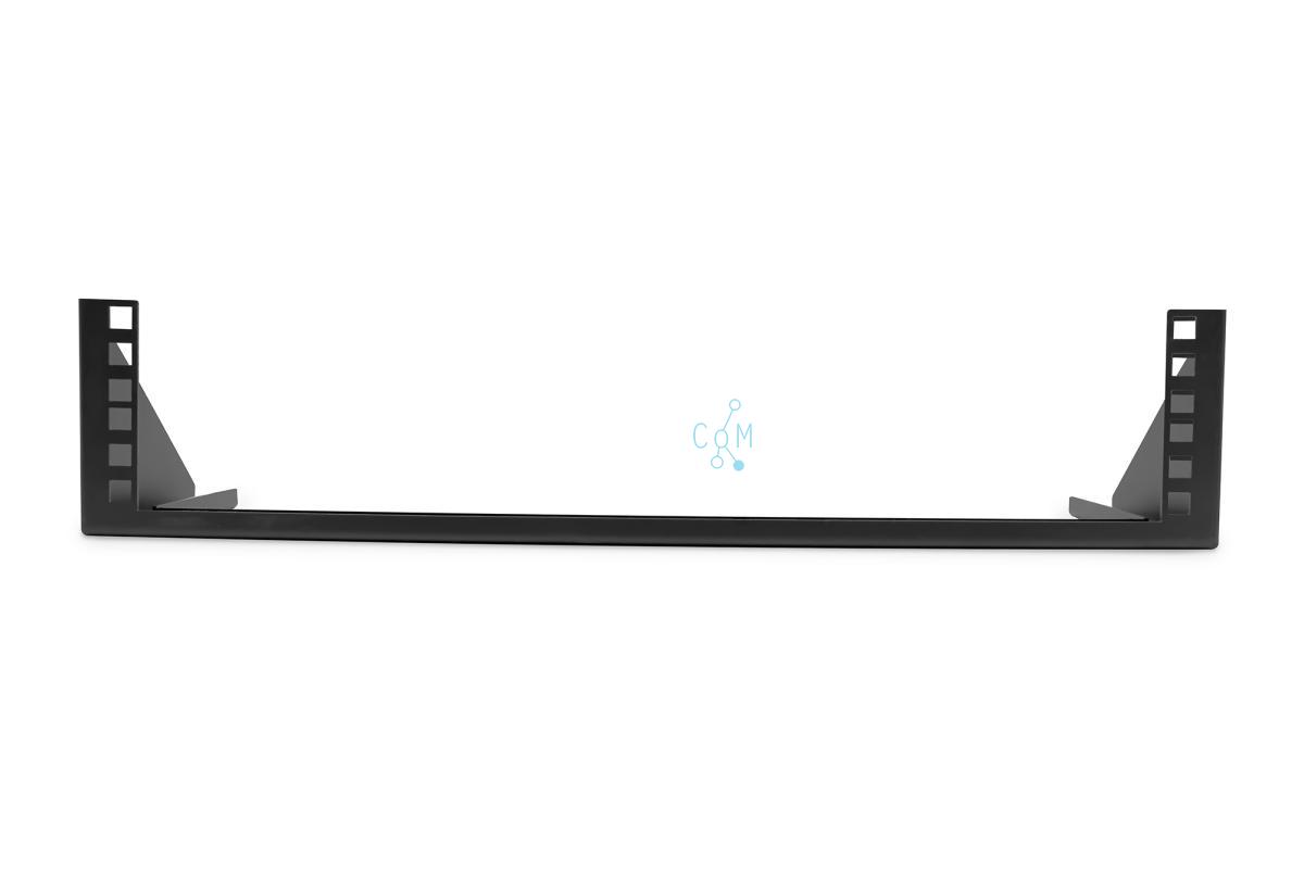 DN-48003 DIGITUS 19-inch verticale muurbeugel 2HE zwart