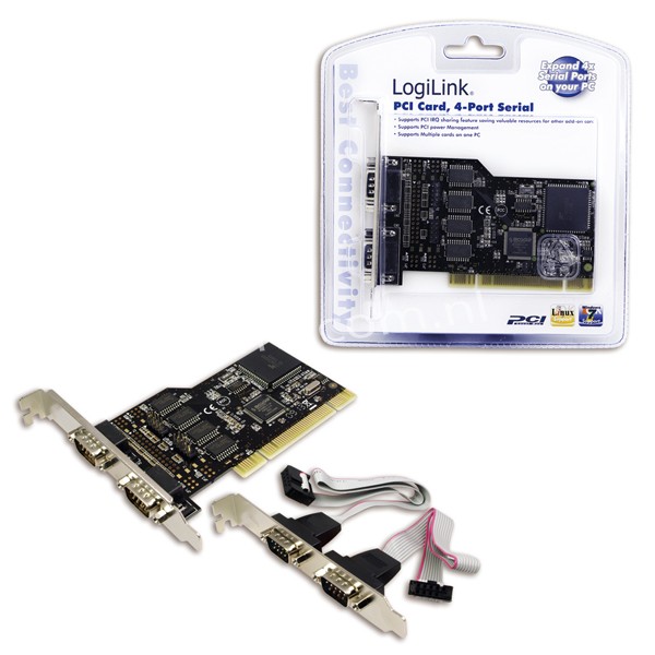 PC0017 PCI card, 4 x serial port
