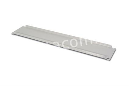 184553 19 blind panel, 3HE, 483 x 12 x 133 mm, RAL 7035