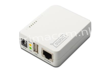 DN-13014-3 DIGITUS Wireless LAN Print Server, USB 2.0 (278016/271628)