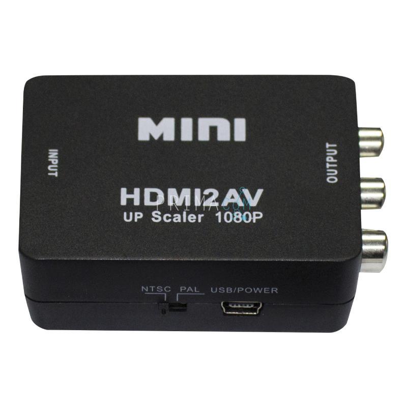 HDMI naar Composiet Omvormer - Full HD 60Hz - Zwart