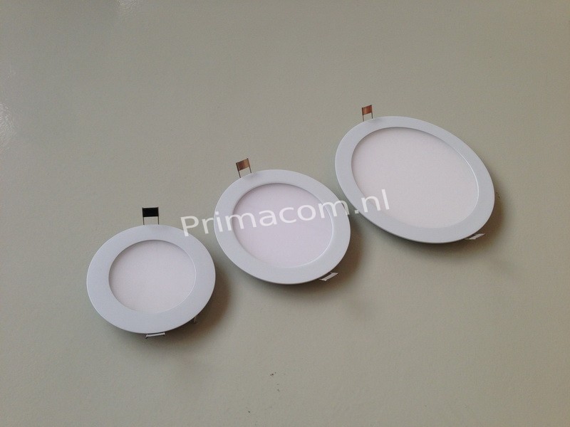 4 round LED panel, 8W Natural white