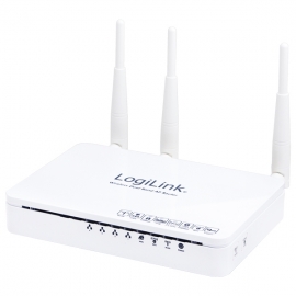 WL0143 Logilink WLAN 802.11b/g/n router 450MBit, Dual-Band, Gigabit