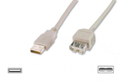 AK 669-30 USB kabel A-A verleng 3 m, 294528