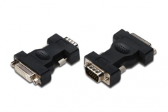 DVI > VGA analoog adapter. DVI 12+5, female > HD15, male ( 300526 )
