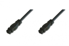AK-1394B-18 Firewire 800 cable, IEEE 1394B 9pin Male / 9pin Male, 1,8 m (305057)