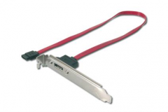 AK-SATA-SB1 Serial ATA 150 1Port Bracket with 50cm Cable