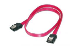 AK-SATA-075-L Serial ATA 150 Cable, UL 21149,receptacle Connector  Metal Latch Length 0,75 M 299455