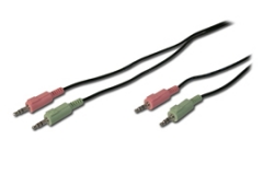 AK 82103 Audio Connection Cable for KVM-Switches length 5 m for 200970, 200987, 201052, 201069