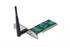 DN-7046-1 Wireless 150N PCI adapter, 150Mbps, IEEE 802.11n, Ralink 3060 1T/1R high speed data
