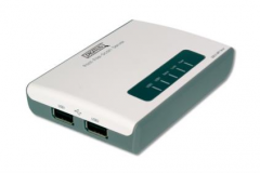 WLAN Multifunction Ethernet Print Server, 2XUSB2.0 1 X RJ45, 2 x USB 2.0, 54Mbps Scan, print. FTP