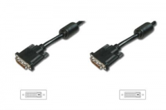 AK-320101-010-S DVI connection cable, DVI(24+1)/M to DVI(24+1)/M 298274