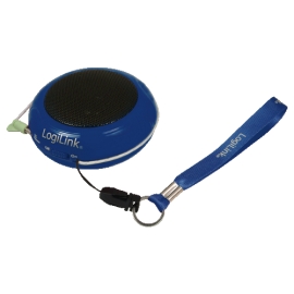 SP0018 Portable Active Speaker Hamburger with rechargable battery BLUE