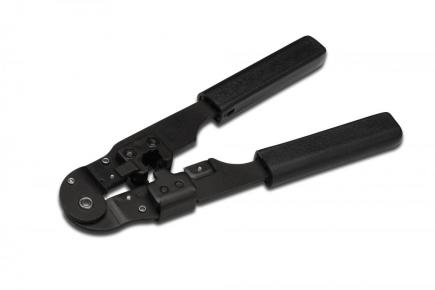 Modular Crimping Tool incl. Stripper and Cutter, 8P8C