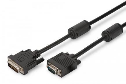 DVI adapter kabel DVI (24-5) HD15 M/M