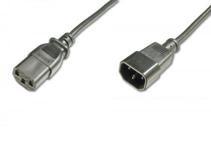 Power Cord extension cable, C14 - C13 M/F, 1.8m