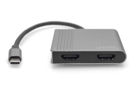 DA-70828 DIGITUS USB type C 4K 2in1 HDMI grafische adapter